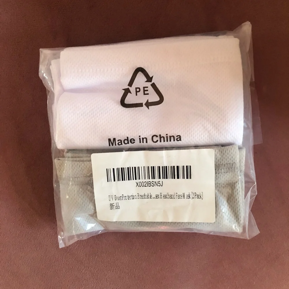 Unisex 2 Pack Multi-Purpose Neck Gaiter Mask